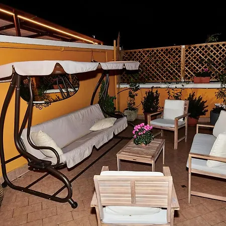 Terrace - Meospiti Penthouse רומא